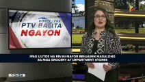 #PTVBalitaNgayon | CoVID test kadagiti empleyado dagiti grocery ken department stores ditoy siudad, maikalikagum