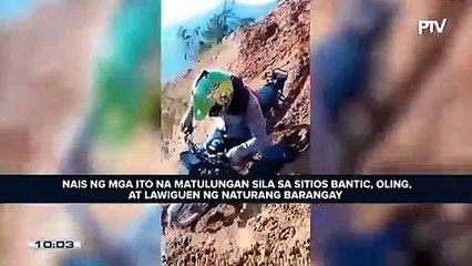 #PTVBalitaNgayon | Panakaaramid ti kalsada ti paset ti Dalupirip, Itogon, kidkiddawen dagiti umili