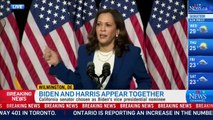 Harris rips Trump- He ran the economy into the ground -like everything else he's inherited-