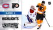NHL Highlights | Canadiens @ Flyers 8/12/2020