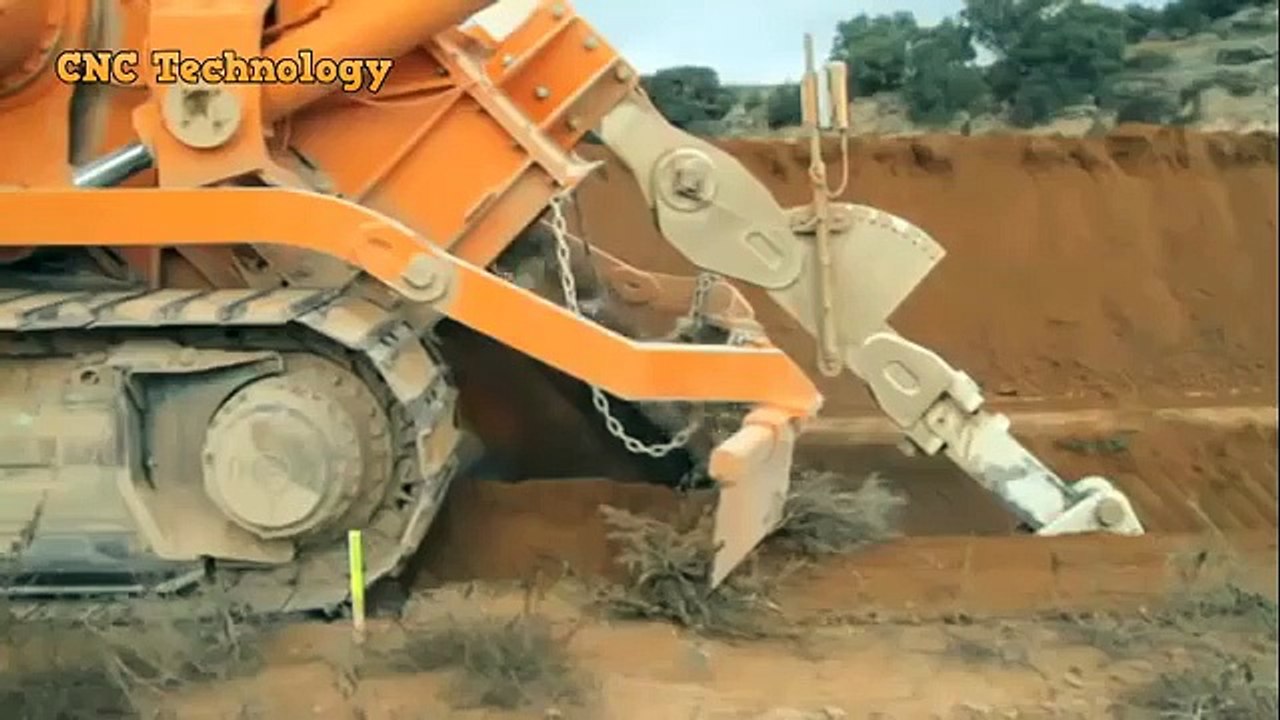 Extreme Heavy Excavator Working Fastest Skill  Mega Largest Trenchers Machi