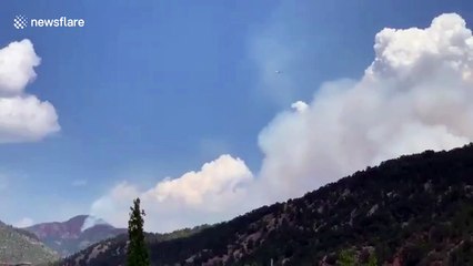 Grizzly Creek fire grows to 3,700 acres in Colorado