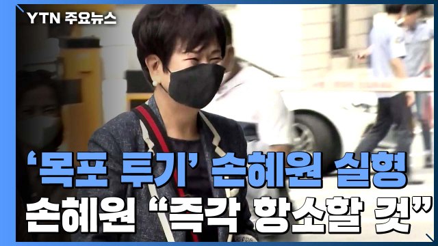 [취재N팩트] '목포 투기' 손혜원, 1심서 징역 1년 6개월... 중대 비리 / YTN