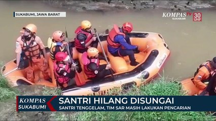 Santri Tenggelam, Tim Sar Masih Lakukan Pencarian