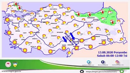 Kavrulmaya devam! İşte 5 günlük hava durumu haritaları