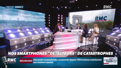 La chronique de Nina Godart : Nos smartphones "détecteurs" de catastrophes - 13/08
