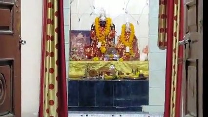 मक्सी में भी जन्माष्टमी पर हुए आयोजन, सोशल डिस्टेंसिंग के साथ की पूजा अर्चना