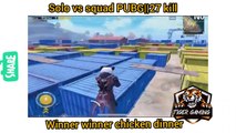 Solo vs squad||27 kill ||PUBG MOBILE||winner  winner  chicken  dinner ||2020