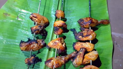 How to Make BBQ CHICKEN in Tamil | எண்ணெய் டின் பயன்படுத்தி BBQ சிக்கன் | Lockdown Recipe