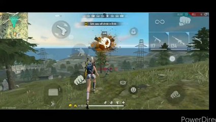Free fire//one tap headshot gameplay//fastest playing//grena free fire india⚡⚡