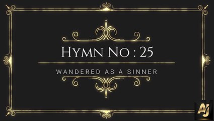 Wandered As A Sinner _ TPM Tamil Song 25