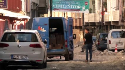 İstanbul’un göbeğinde kepçe dehşeti kamerada