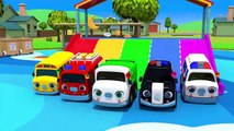 Five Little Cars Go Down The Slide Song + More Videos Nursery Rhymes & Kids Songs - ToyMonster