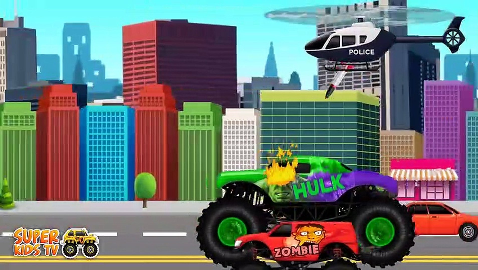 Police Monster Truck I Police Car Wash for Children - video Dailymotion