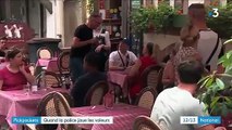 Pour sensibiliser le grand public aux pickpockets, des policiers n'hésitent pas à se glisser dans la peau des voleurs - VIDEO