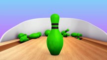 Learn Colors with Colors 3D Bowling Game - Learning Colors for Children