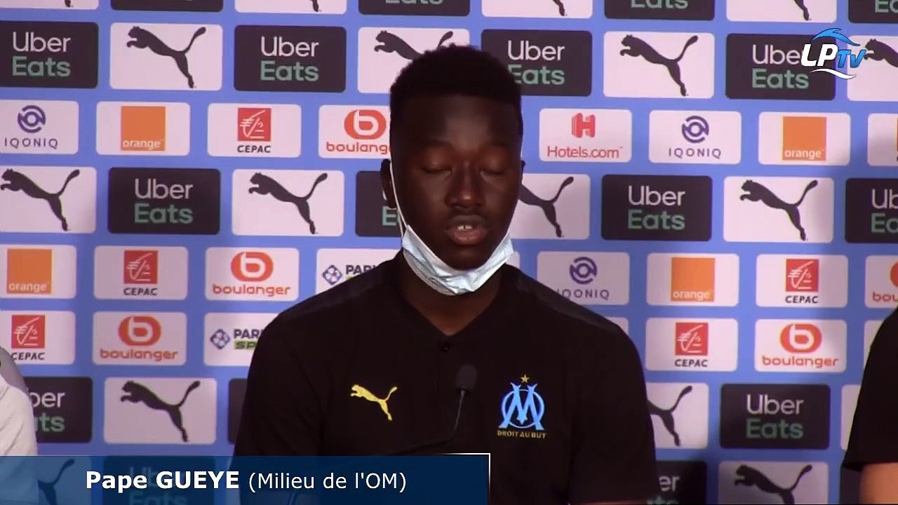 Les premiers mots de Pape Gueye à l'OM