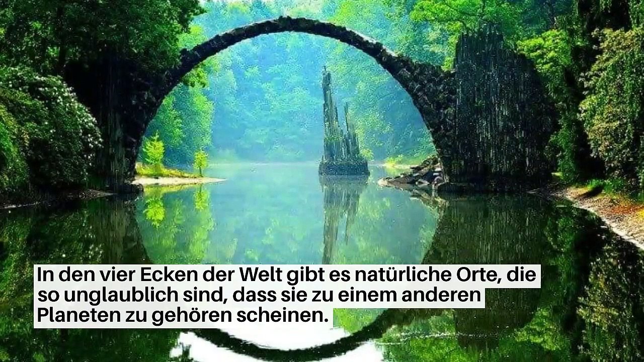 7 unglaubliche Orte, die sich entgegen dem Anschein tatsächlich auf der Erde befinden