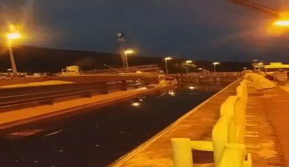 Un bateau percute la porte d’une écluse sur la Meuse à Anhée