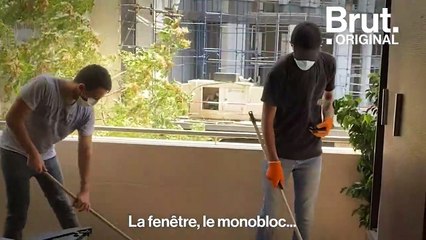 Beyrouth : elle ouvre les portes de son appartement ravagé par les explosions