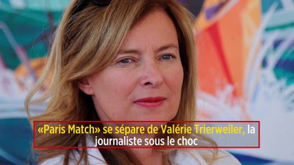 « Paris Match » se sépare de Valérie Trierweiler, la journaliste sous le choc