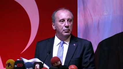 Muharrem İnce: 'Bugün başlattığımız hareketin adı, Bin Günde Memleket Hareketidir' - ANKARA