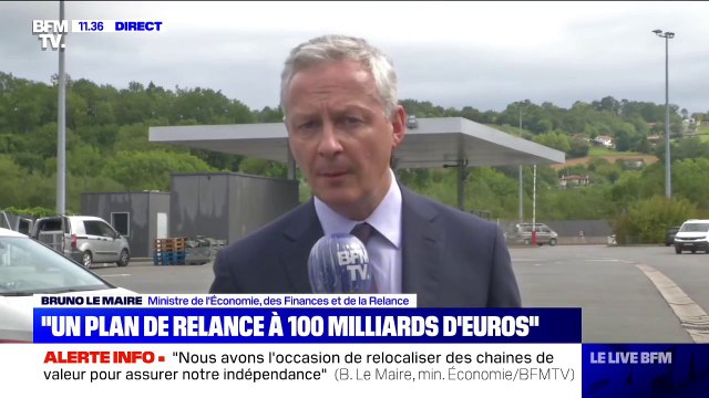 Bruno Le Maire: Nous ne pouvons pas revivre une épidémie aussi importante d'un point de vue économique