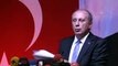 Muharrem İnce: 'İstanbul'u, Ankara'yı, Adana'yı, Mersin'i bize Kürt vatandaşlarımız kazandırdı' - ANKARA