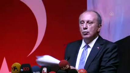 Muharrem İnce: 'İstanbul'u, Ankara'yı, Adana'yı, Mersin'i bize Kürt vatandaşlarımız kazandırdı' - ANKARA