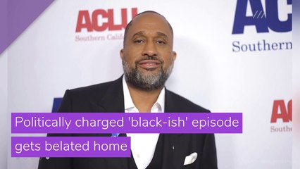 Politically charged 'black-ish' episode gets belated home , and other top stories from August 13, 2020.