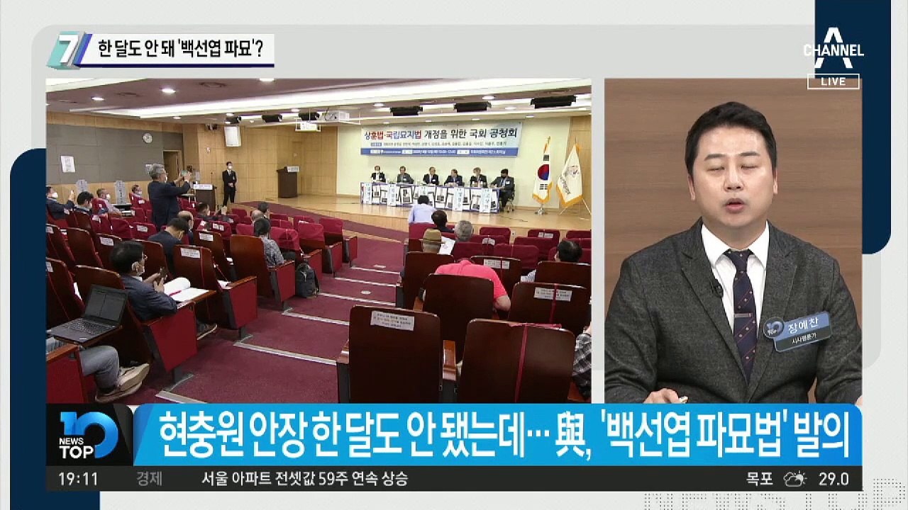 한 달도 안 돼 ‘백선엽 파묘’?