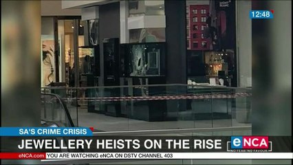 Jewellery heists on the rise in SA
