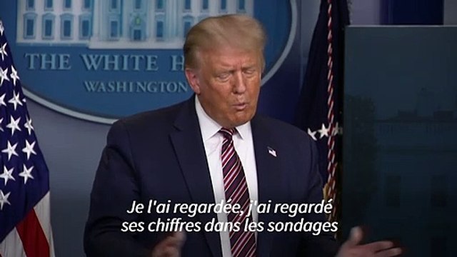 Trump: Personne n'a été plus insultant envers Biden que Kamala Harris