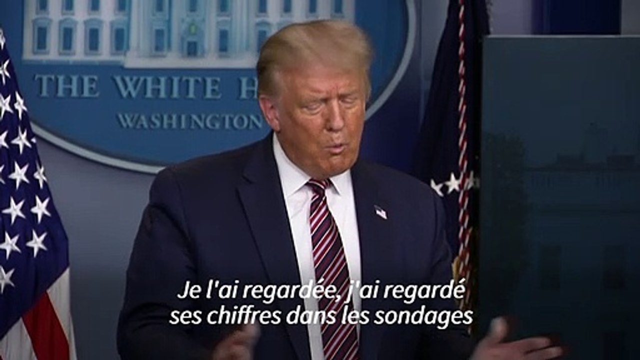 Trump: "Personne n'a été plus insultant envers Biden" que Kamala Harris
