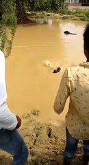 नाबालिक बच्चे का साहस देखिए, डूबती बच्ची को नई जिंदगी दे दी