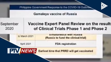 Palasyo: Pagbibigay ng bakuna vs CoVID-19, posibleng masimulan sa May 2021
