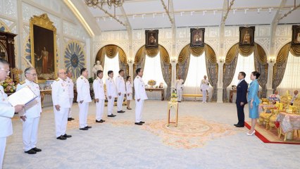Thailand’s new cabinet sworn in following weeks of anti-government protests