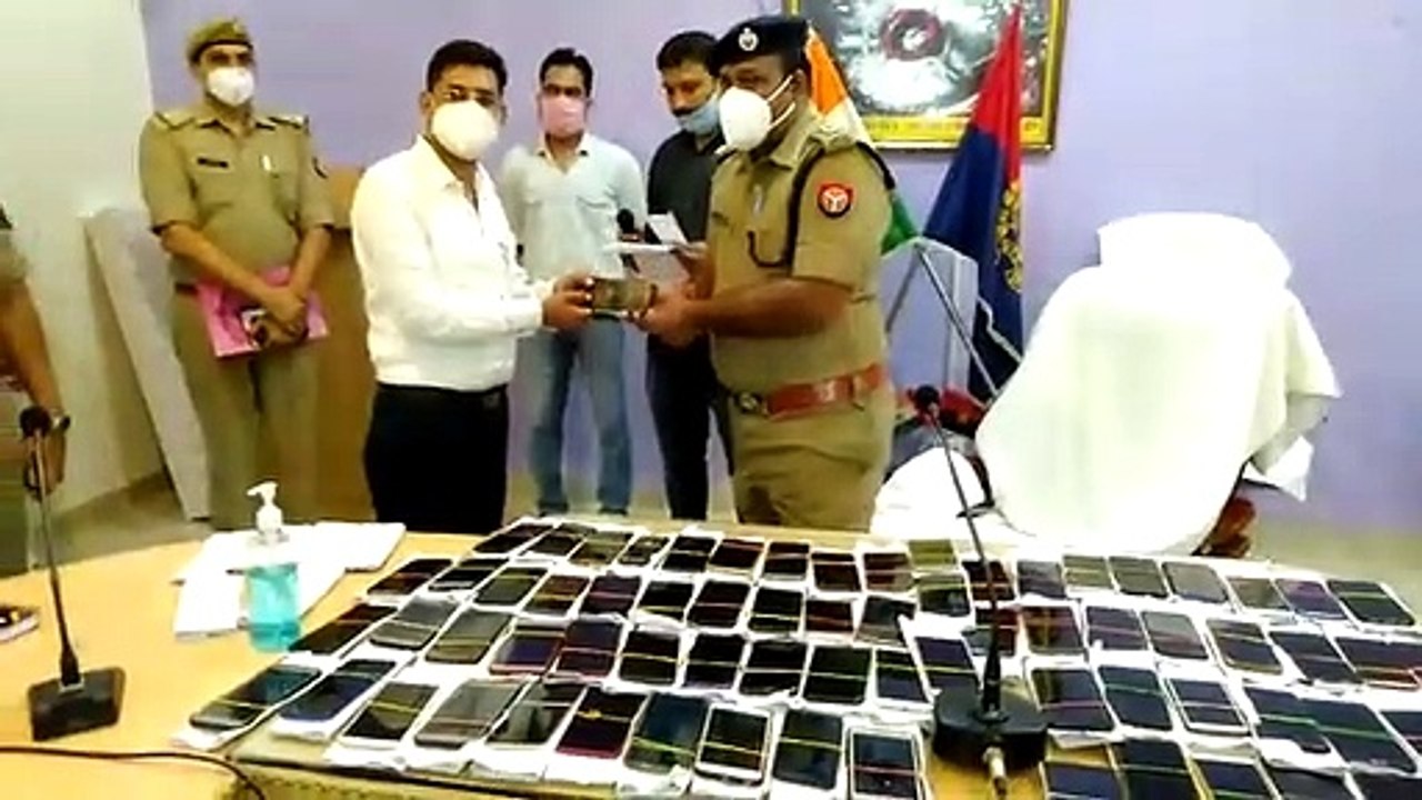 क्राइम ब्रांच ने 8 लाख रू. की कीमत के 80 मोबाइल...