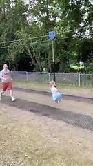 Sudden Stop on Zip-Line Sends Girl Flying