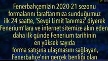 Fenerbahçe'den taraftara 'rekor' teşekkürü