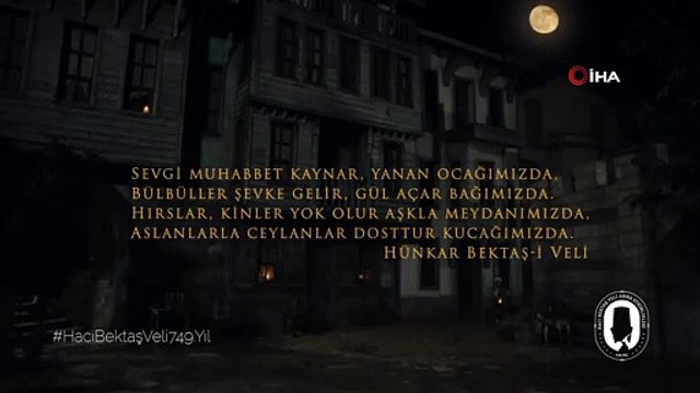 Hacı Bektaş Veli Türbe ve Müzesi'nde anma etkinliği