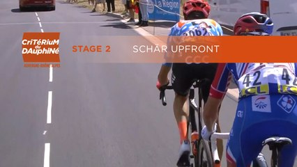 Critérium du Dauphiné 2020 - Étape 2 / Stage 2 - Schär upfront
