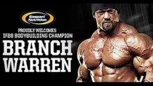 Branch Warren signs with Gaspari Nutrition 2014