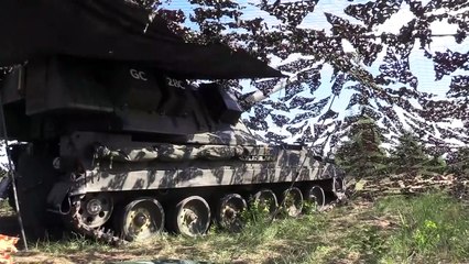 British Troops • Challenger 2 Tank • Live Fire Display • Latvia 2020