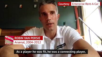 Arteta was a good player but he will be a great coach - Robin van Persie