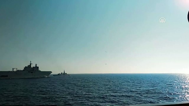 Yunanistan ve Fransa Doğu Akdeniz'de ortak askeri tatbikat düzenledi