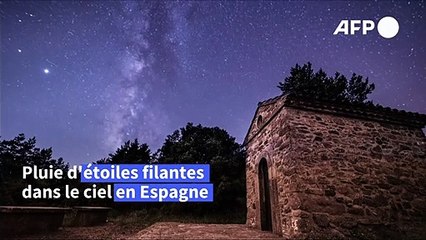 Les étoiles filantes des Perséides illuminent le ciel espagnol