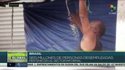 Policía brasileña desaloja a 450 familias de campamento