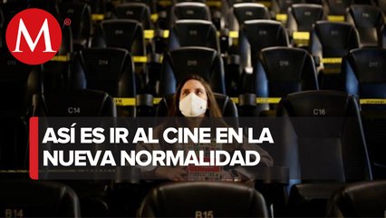 Así se vivió la reapertura de cines en CdMx