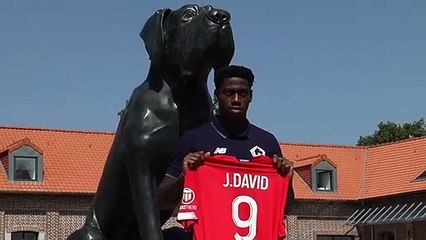 LOSC - Jonathan David présenté à la presse